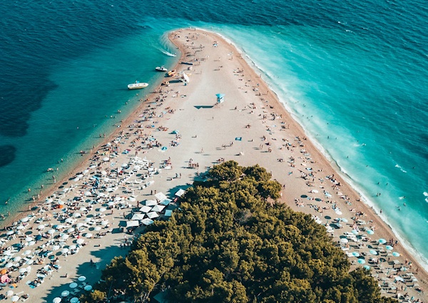 Zlatni Rat Beach - Bol, Croatia